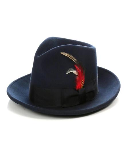 1920s Men's Hat - Gangster Hat - 20s Dress Hat