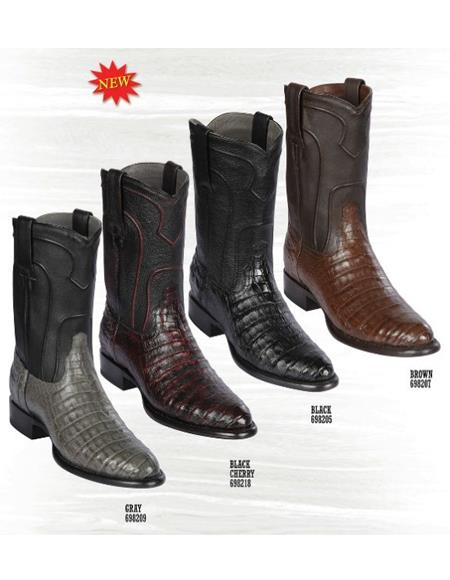 Los Altos Caiman Belly Boots are classic and 100% handcrafted - Alligator - Cowboy Boot