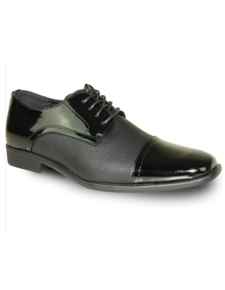 Men's Wide Width Dress Shoe Black