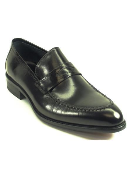 Fashionable Slip-On Style Genuine Moccasin Leather Shoe