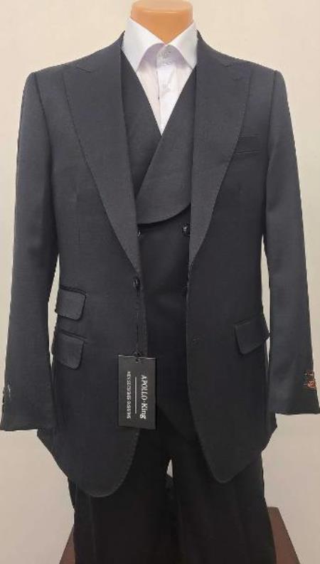 Wintage Suits - 1920s Suit - Trational Old Man Pattern - Peaky Blinder Suits