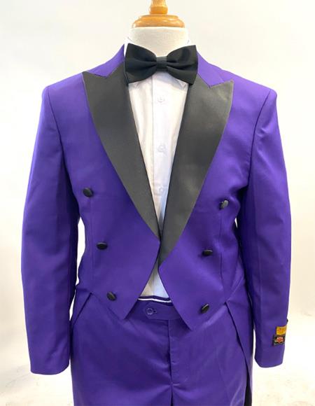Mardi Gras Suit - Purple ~ Black