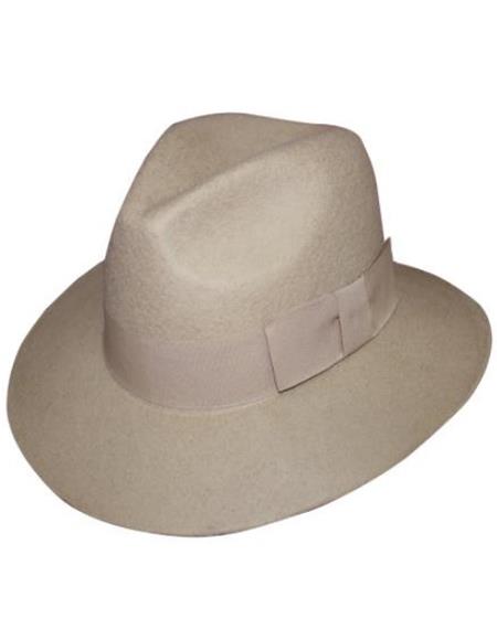 1930s Mens Hats For Sale - 1930s Fedora Khaki