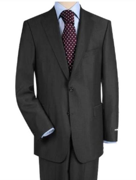 48 Short Suit - Mens Charcoal Gray Suits 48s