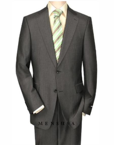 48 Short Suit - Mens Charocoal Suits 48s