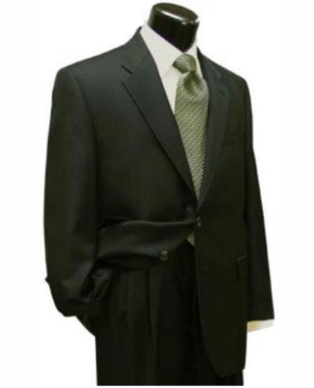 46r Suit Size - Dark Olive Green Mens Suits 46r