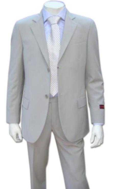 46r Suit Size - Light Grey Mens Suits 46r