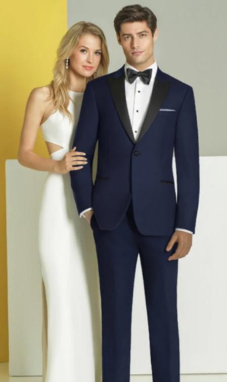 Dark Blue Prom Suit - Navy Blue Prom Suit