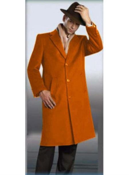 Bright Orange Suit With Pants - Light Orange Suit