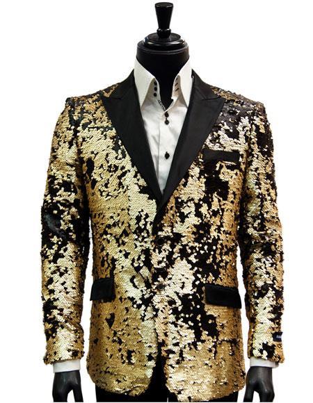 Mardi Gras Party Outfits For Guys - Mens Mardi Gras Costumes - Gold