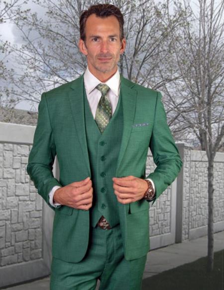 To Statement Suits - Statement ITaly Suits - Wool Suits - Modern Fit Perfect for Business in 10 colors