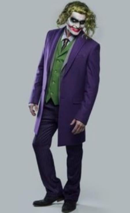 Joker Suit in Purple Color 