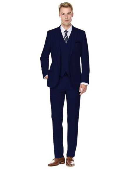 Retro Paris Suits - Retro Paris - Retro Mens Royal Blue Suits - Style Same As Whats on the that Page