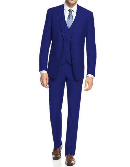 Retro Paris Suits - Retro Paris - Retro Mens Blue Suits - Style Same As Whats on the that Page