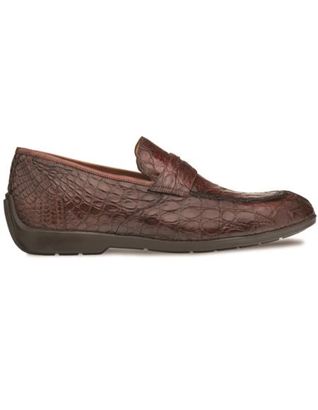 Brand: Mezlan Shoes For Men On Sale Mens Crocodile Casual Exotic Slip On Sport