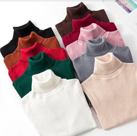 Mens Big and Tall Turtleneck Sweaters in 20 Colors