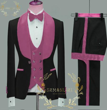 Groom Tuxedo Rose Gold