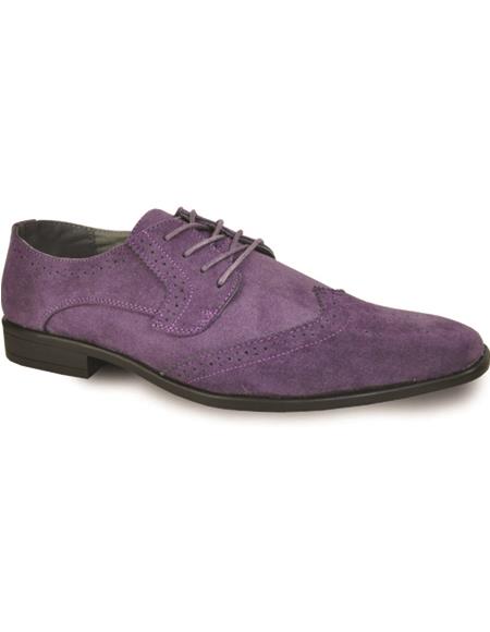 Mens Prom Tuxedo Loafer - Purple Prom Shoe - Party Shoe