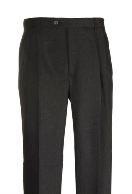 No Extension Waistband Atticus Classic-Fit Pleated Pant