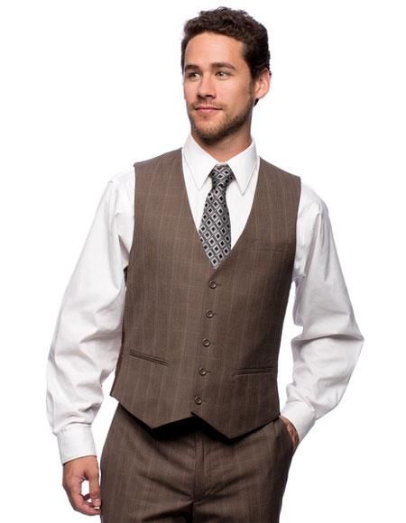 Modern-Fit Double Vent Single-Breasted Notch Lapel Suit