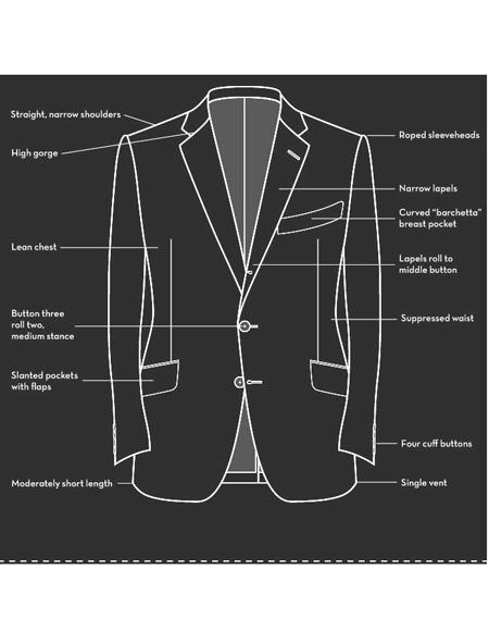 Men's Spectre Two Piece Suit Charcoal Grey James Bond Outfit
