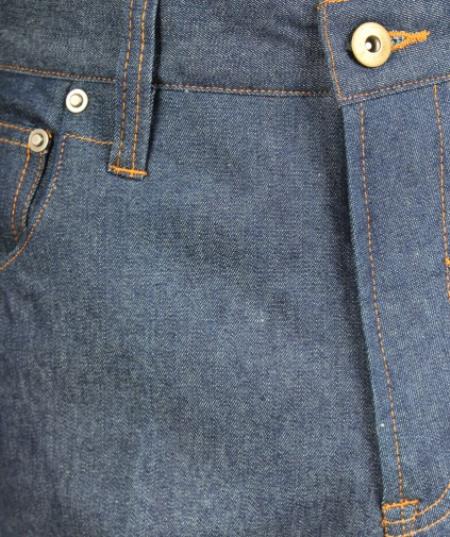 Men's 100% Cotton Denim JeanSuit Vested Double contrast stitching Black 38R~56L 