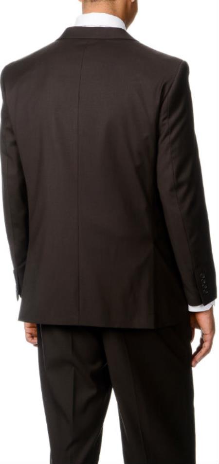 Notch Lapel 2-Button Vested Suit