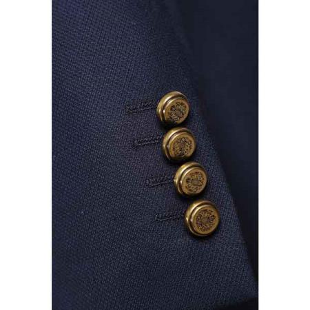 The Navy Blazer With Brass Buttons