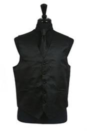  Horizontal Rib Pattern Dress Tuxedo Wedding Vest ~ Waistcoat ~ Waist coat