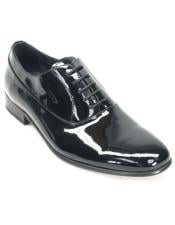 Black Patent Leather Dress Shoe