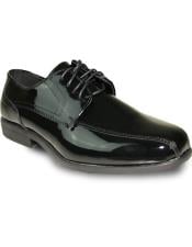  Mens Oxford Tuxedo Black Patent Formal for Mens Prom Shoe& Wedding Lace