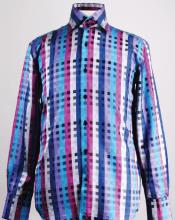  Fancy Polyester Fashion Shirt With Button