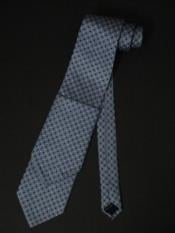  Tie W Hanky Blue Dotted Design
