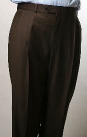  Parker Pleated Pants Lined Trousers unhemmed unfinished bottom