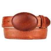  Honey Original Leather Western Style Belt 