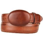  Leather Brown Western Style Belt