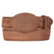  Brown Original Leather Western Style Belt 