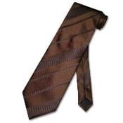  Brown Woven Mens 

Design Neck Tie 