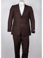 Brown-Two-Buttons-Suit