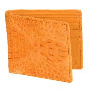  Mens Genuine Exotic Animal Skin Wallet ~ billetera ~ CARTERAS Buttercup Genuine Crocodile Card Holder Wallet 