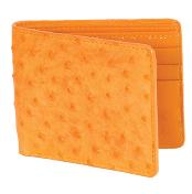  Mens Genuine Exotic Animal Skin Wallet ~ billetera ~ CARTERAS Buttercup Genuine Ostrich Card Holder Wallet 