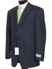  Dark Charcoal Multi Pinstripe Business Cheap Priced Business Suits Clearance Sale Super