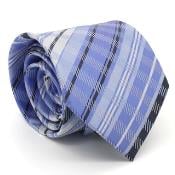  Glen Slim Necktie with Matching Handkerchief