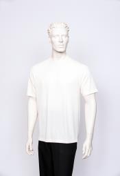  T-Shirt Ribbed Short Sleeve