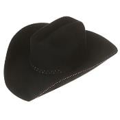  Tejana Black Frost Felt Cowboy Hat 