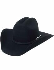  Expertly crafted wide brim ventilated silver buckle perfect fit western hat for