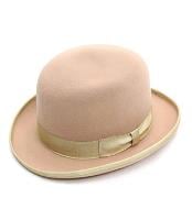  Formal Premium Tan  Lined Wool Clockwork Classic Derby Hat