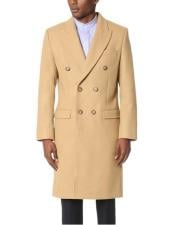 Double-Breasted-Camel-Color-Overcoat