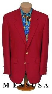 red tuxedo jacket