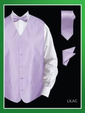  4 Piece Dress Tuxedo Wedding Vest ~ Waistcoat ~ Waist coat